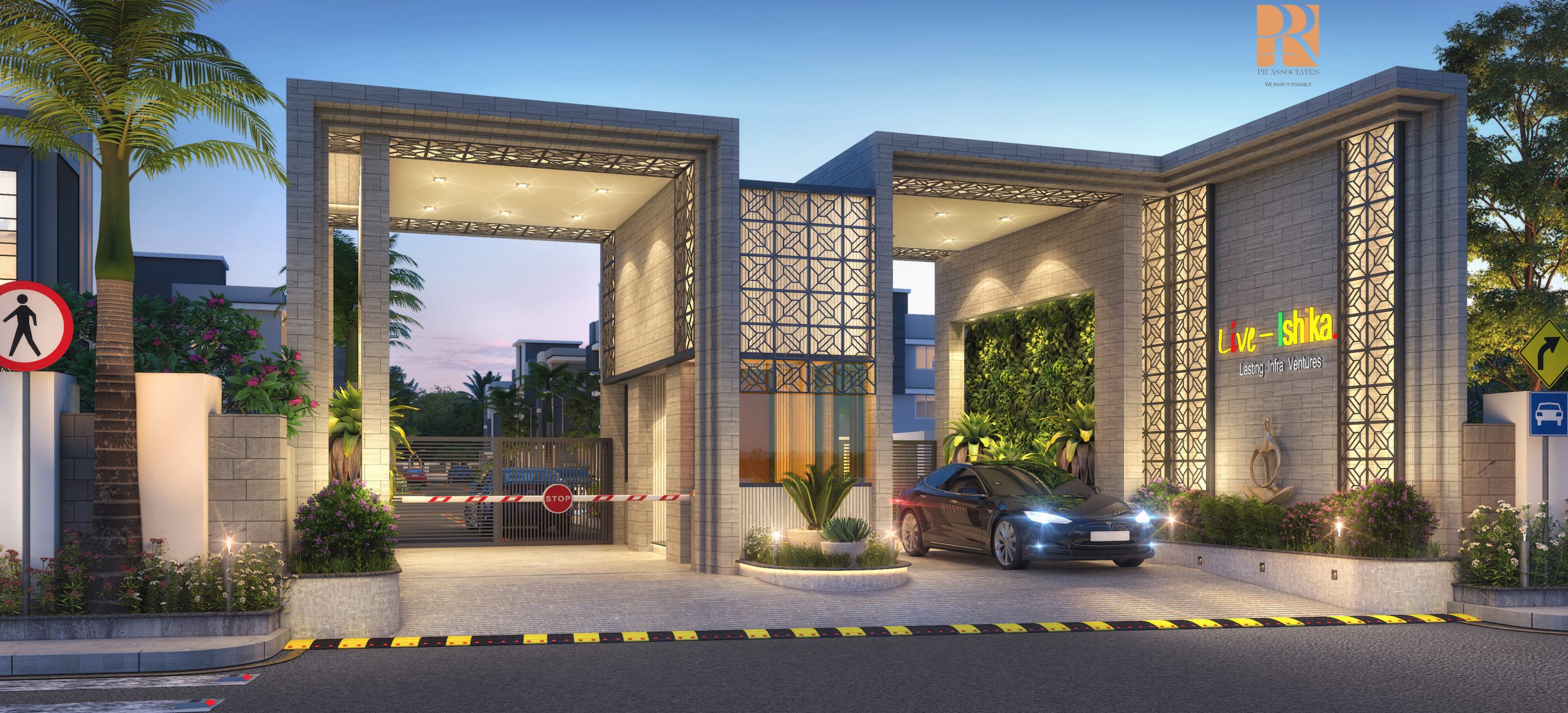 Villa elevation
